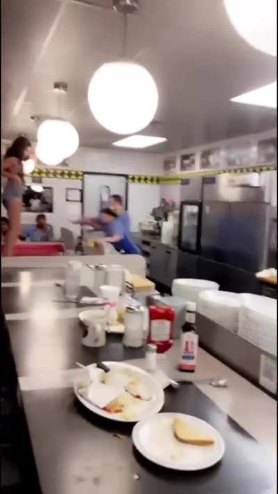 Waffle House freak out