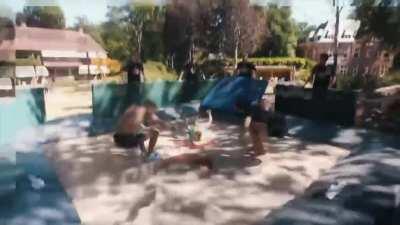 guy doing octuple backflip