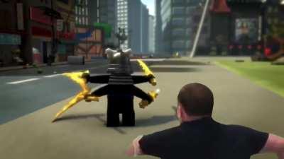 It turns out Garmadon was hiding the golden weapons in his farmadon, we need to hunt him down!