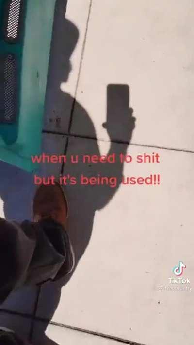 How’d ya get in there, bud?