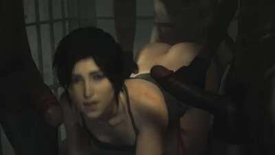 Lara's prison orgy (leeteRR, Lerico213)