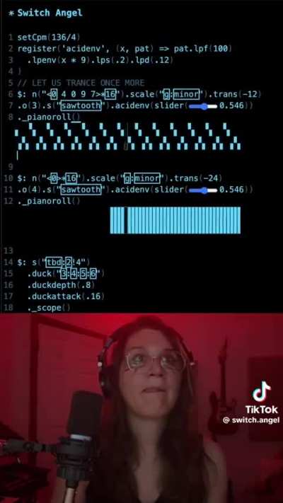Creating dance music with code