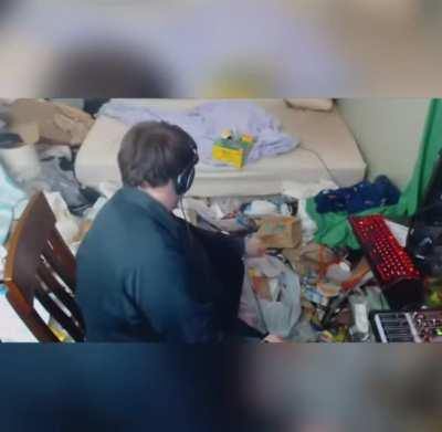 He seems so proud of it