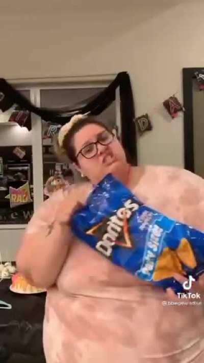 I’m leaving a dent.