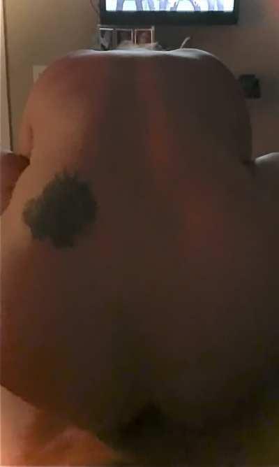 I hope he enjoys his view.