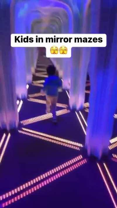 Mirrors, man. They'll getcha.