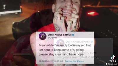 I went through his twitter again and it’s crushing