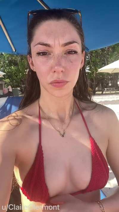 Beach Boobs Flashing Nipple Piercing Pierced Public Porn GIF by clairexclermont