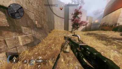 I'm addicted to rocket jumping with the tracker cannon