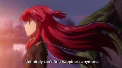 I'm already as happy as I could be [WorldEnd: What do you do at the end of the world? Are you busy? Will you save us?]