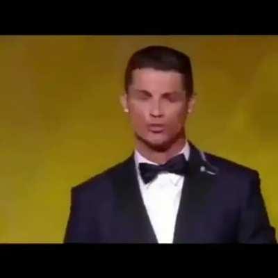 Discurso emocionante 😭 do lendário CR7