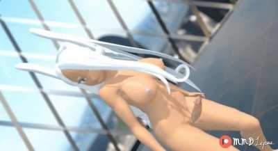 Futanari Mirko (MMD Lepus) [My hero academia]