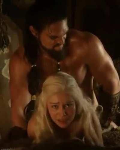 Watching Emilia Clarke get fucked will never get old truly the greatest sex scene of all time