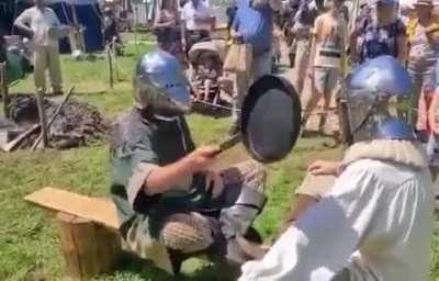 The chivalric trial of endurance