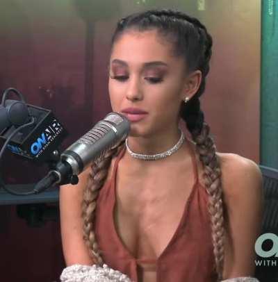 Ariana Grande with handlebars