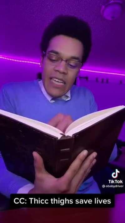 as it is written, so must it be. amen