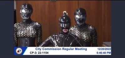 South Florida - This happened at a Broward County City Commission Meeting