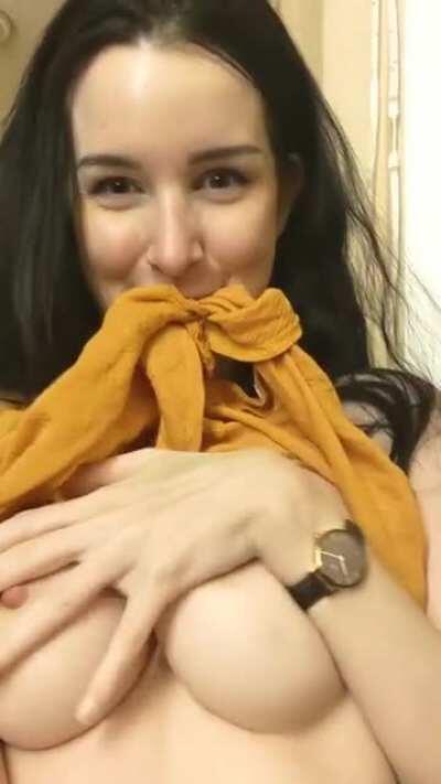 Wanna touch my bags of sand?