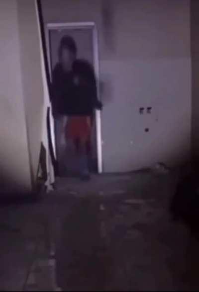 These dudes go into a haunted house, trying to seducing an unidentified being