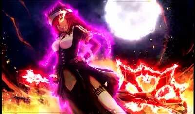 Lupusregina Beta. The beauty under the moon.