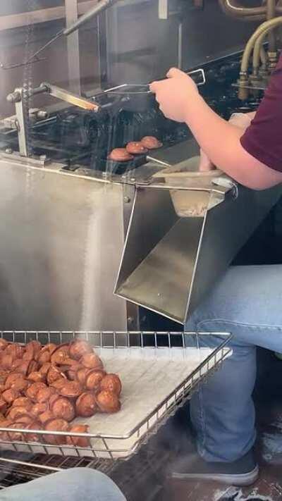 These walnut cake tools in a Korean Bakery