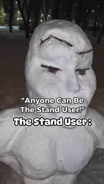 anyone can be a stand user