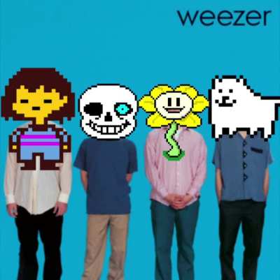 Sans version of Buddy Holly by Weezer