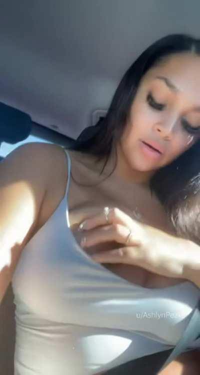 OMG, MY UBER DRIVER JUST WATCHED ME DO THIS!