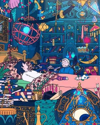 Howl's Room by SeerLight