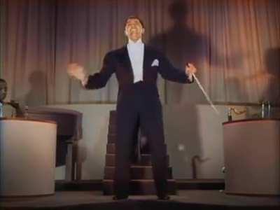 This colorized 1943 performance of Cab Calloway & the Nicholas brothers