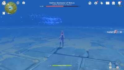 Keqing vs Wolf of the North (No Damage)