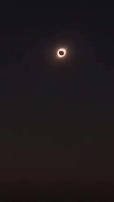 Solar eclipse in Argentina