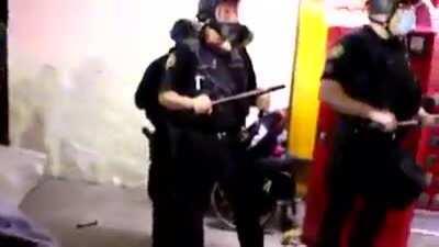 Apparently, wheel chair is no excuse