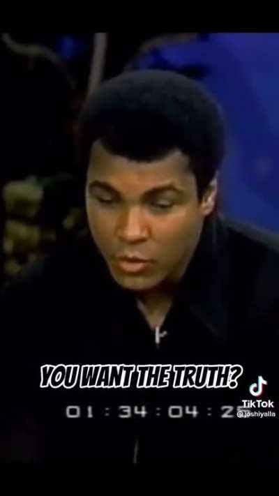 Idk if Mohammed Ali meant fapping, but this is for us all to learn.