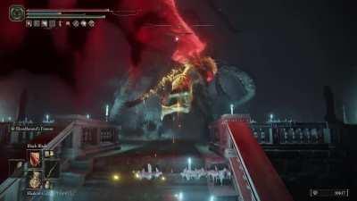 When the gameplay gets a bit cinematic for a split second