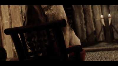 Horse & Dog Action In The Animal Mansion (CHRS) [Skyrim]