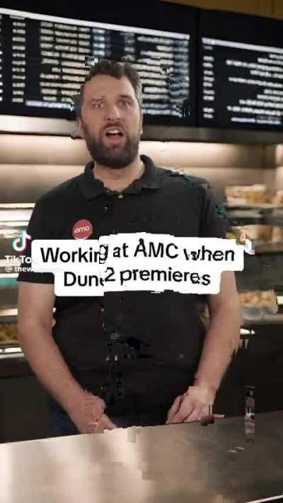 “I want the Dune popcorn bucket. EXTRA. BUTTER.”