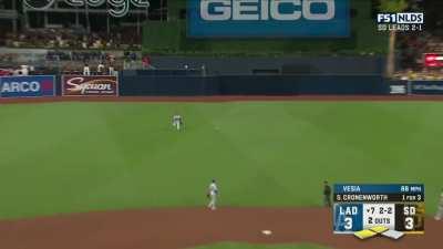 [Highlight] Jake welcomes you to the crone zone as he gives the Padres the lead in the 7th!