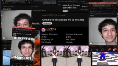 Yandre Simulator subreddit past vs present