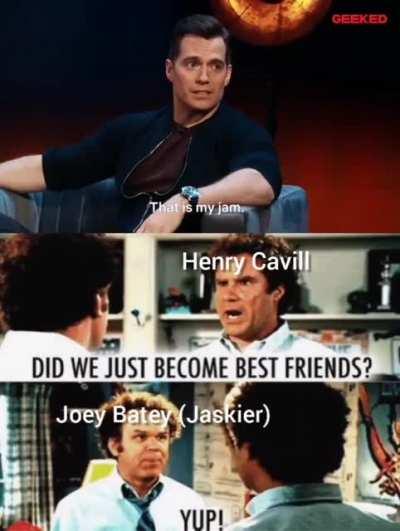 Henry Cavill and Joey Batey (Jaskier) talk Warhammer 40K. Custodes vs Necrons in the future?