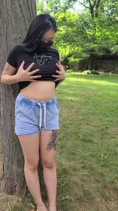 Would you mind if I just went topless?