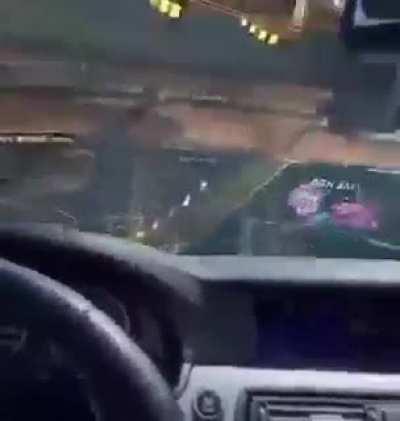 man got a kid in the car