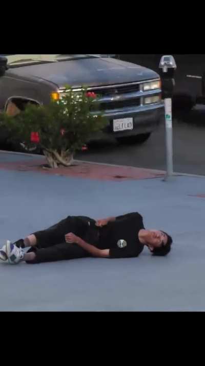 No helmet or Elton John