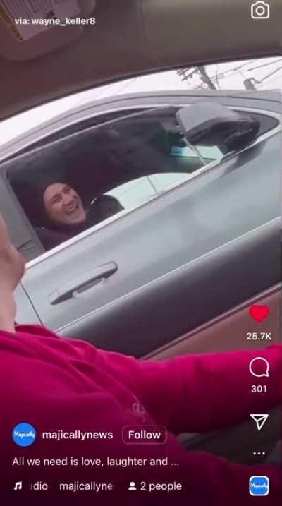 I’m glad people can have wholesome reactions