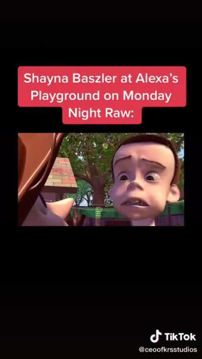 Shayna bazler at Alexa playground on Monday night Raw