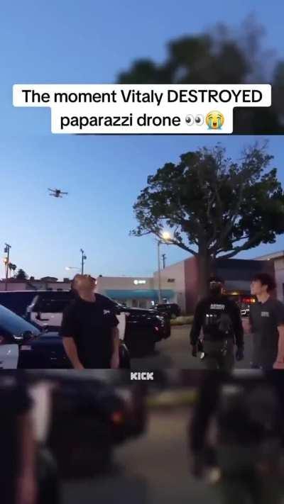 To drone paparazzi a YouTuber 📸