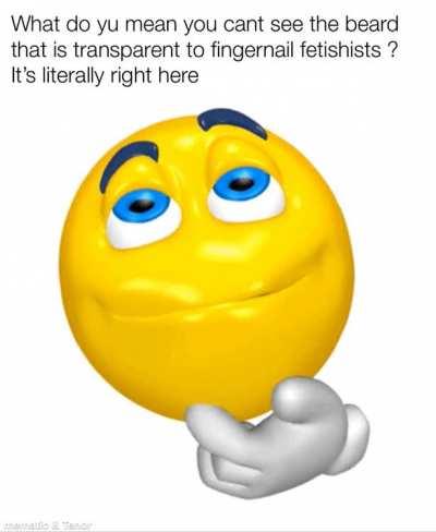 It was a quiet beard