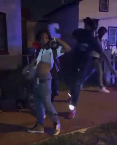 Why bruh fall like dat 😭