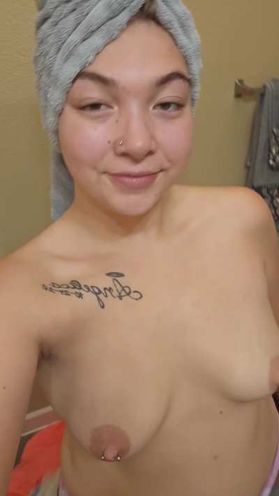 More than just this towel can come off 