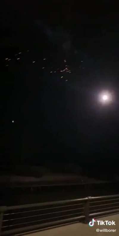 Shooting a firework from a cone